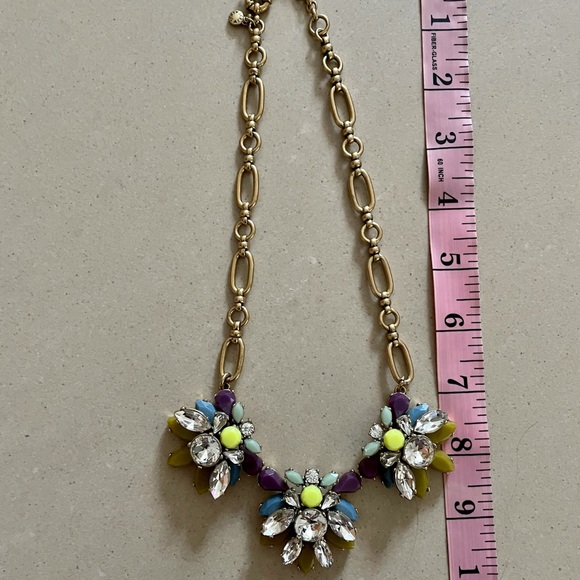 FINAL SALE J. Crew multicolor statement necklace - Picture 4 of 4